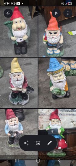 Vintage gnomes.
