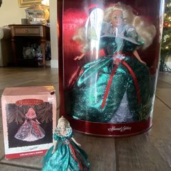 Christmas Barbie Doll and/or Ornament