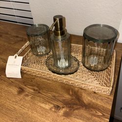 Bathroom Counter Setup