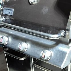 Weber Genesis E-310 3 Burner BBQ Grill Propane Gas LP Chocolate Very Heavy Stainless Steel