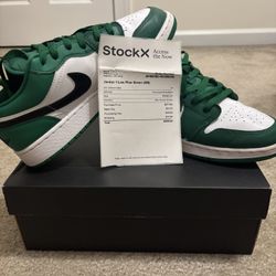Jordan 1 Low Pine Green 