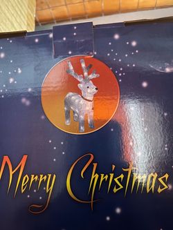 Snowman & deer