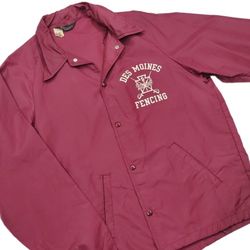 Vintage Des Moines Fencing Jacket 🤺🧥
