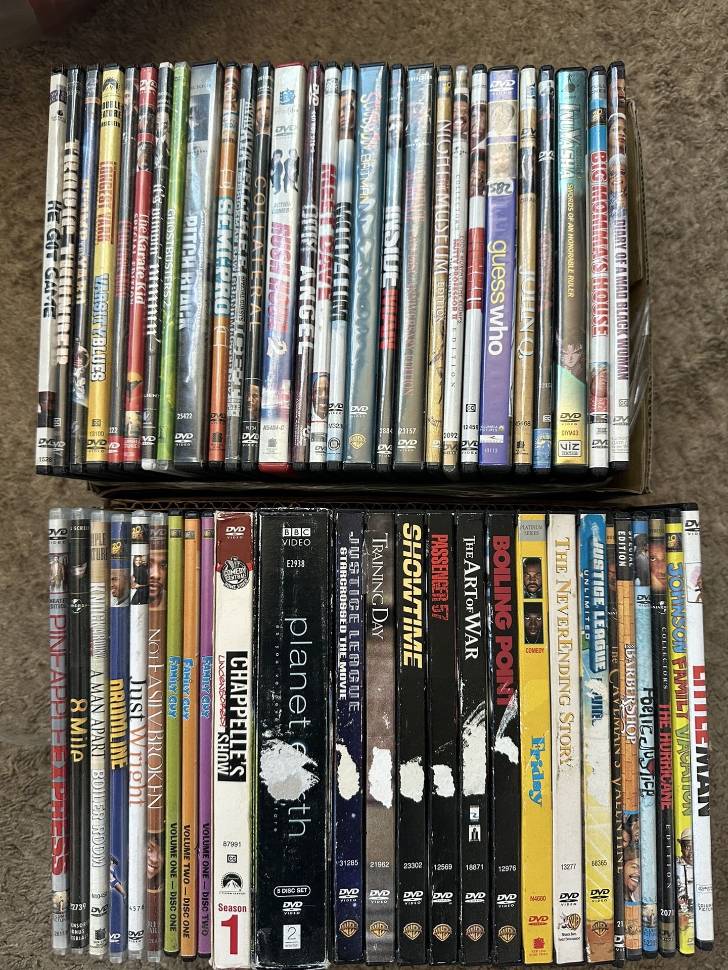 Bulk Of DVDs In Great Condition 