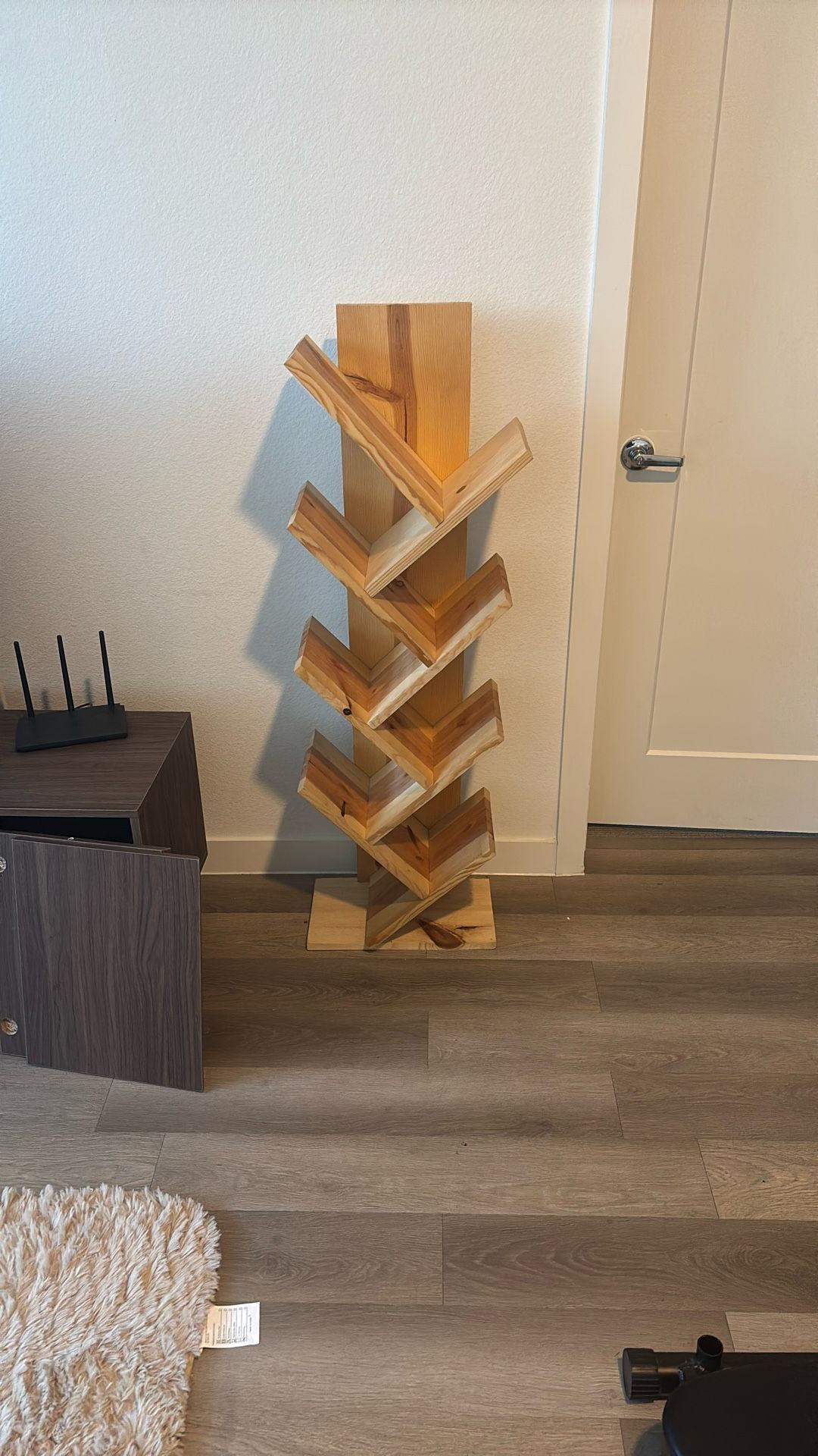 Wooden Bookshelf