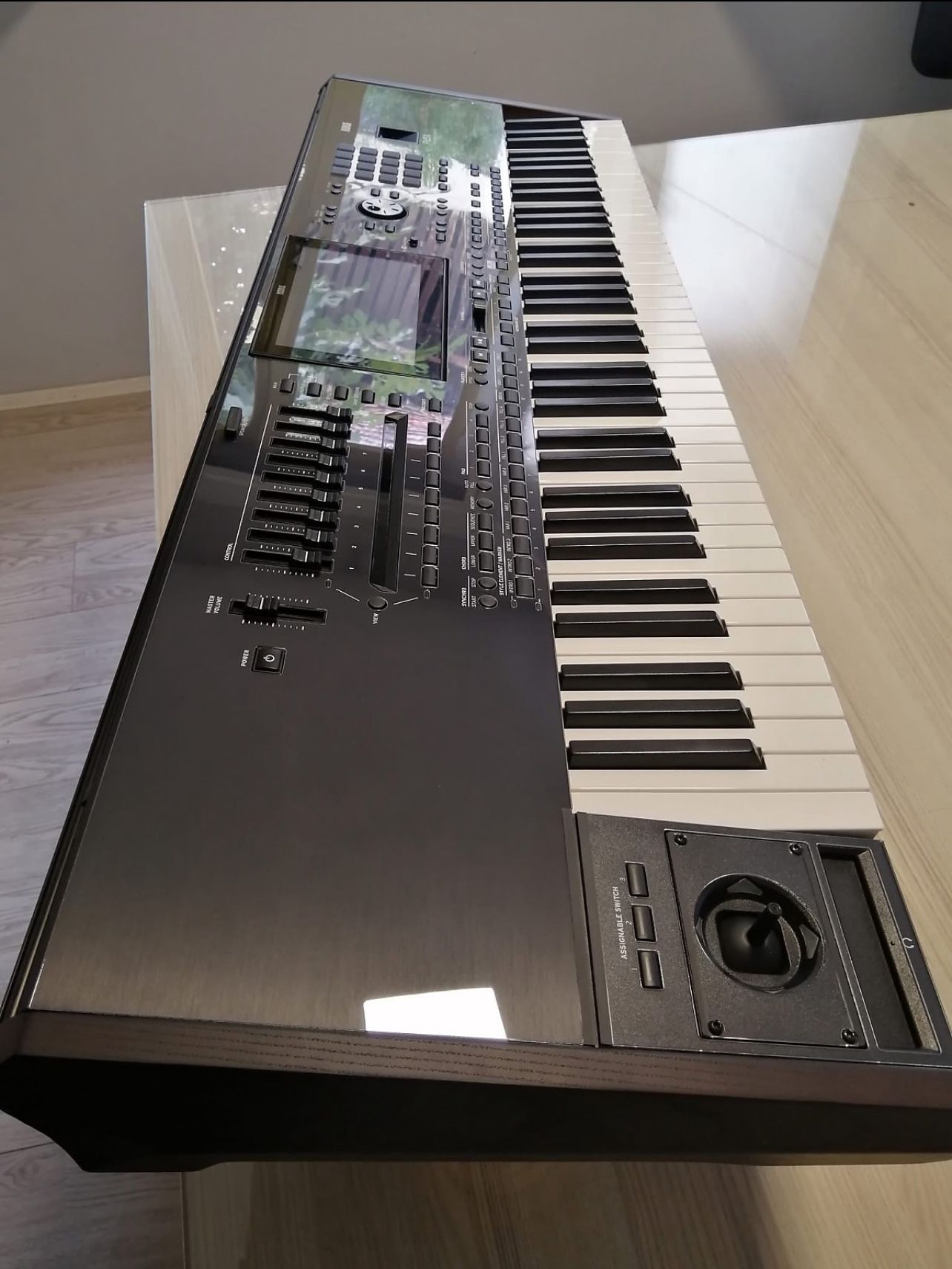 Korg Pa5x 76 Keyboard / Clear cover / Road case