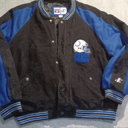 Men's Size 2XL Indianapolis Cokts Jacket Coat Stitched Vintage Logo Athletic 