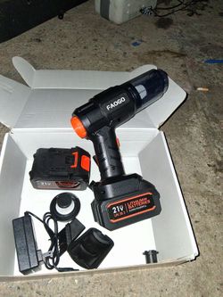 FAOGO 21V Cordless Drill with Two Batteries