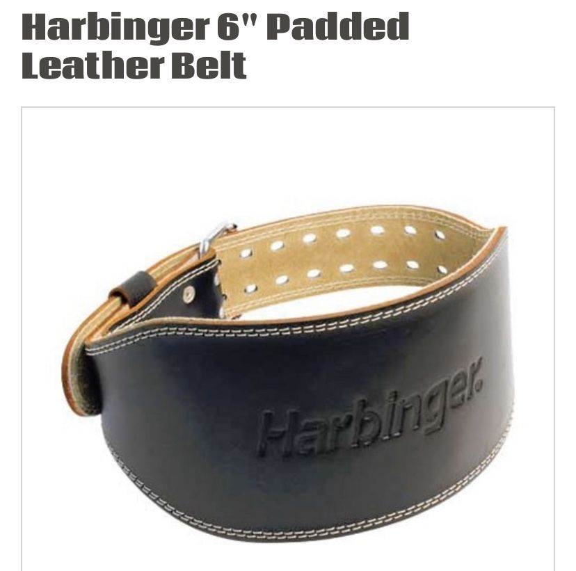 Harbinger weight lifting/ lumber support belt