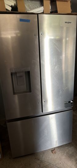 Fridge whirlpool 3 doors new