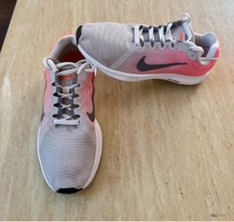 Women shoes-Nike Downshifter 8 Shoes Grey Peach Women's
