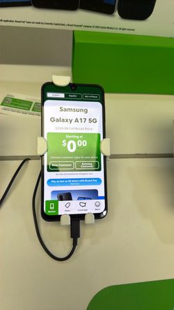 Samsung a17 here at cricket for 130