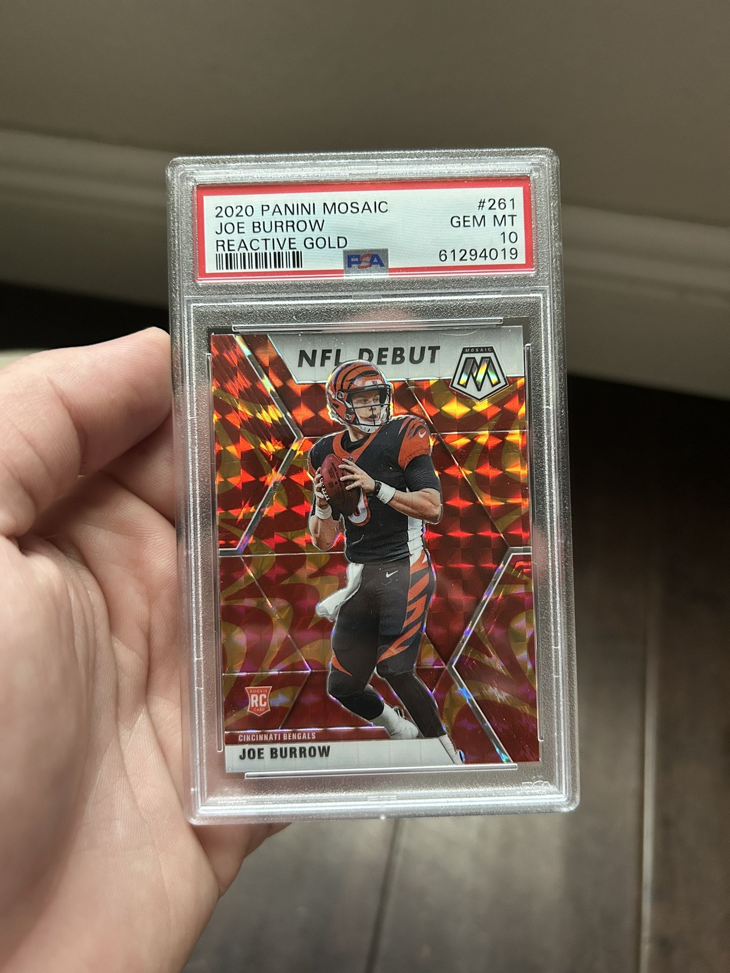 Joe Burrow PSA 10