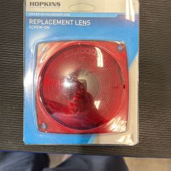 Trailer Light Lens