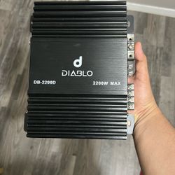 Diablo Amp for subs 