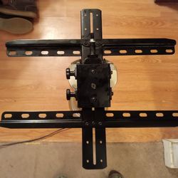 flat screen T.V. wall mounting support device