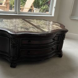 2 Couches And Coffee Table 