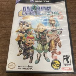 Final Fantasy Crystal Chronicles For Nintendo GameCube (Tested And Works Great!) 