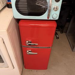 Refrigerator and microwave