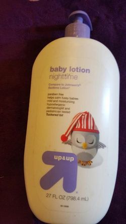 Baby lotion