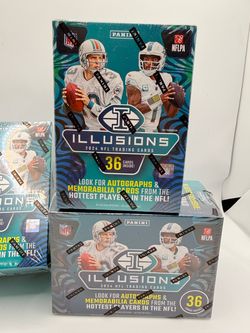 2024 NFL Panini Illusion football  trading cards