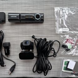 Dashcam Azdome M550 - 3 Channel Of Front, Rear And Cabin