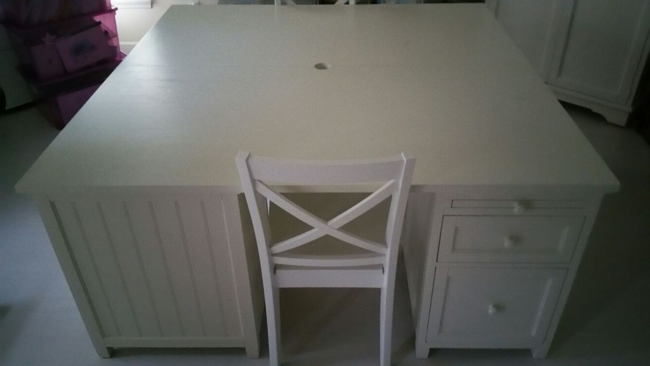 Pottery Barn Teen Mega Desk Seats Four For Sale In Jacksonville