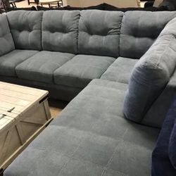 Cozy Deep Chaise Sectional!