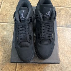 Air Jordan 4 Black Cat Men 2025 Size 11.5 