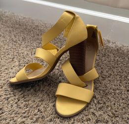 Yellow heels