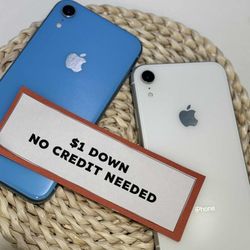 Apple IPhone XR - Pay $1 DOWN AVAILABLE - NO CREDIT NEEDED