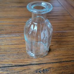 Clear Glass Small Bud Vases 12pc Set 