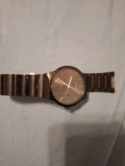 Men's Eco-Drive Axiom Gray Stainless Steel Bracelet