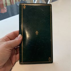 Vintage Italian Fleur De Lys Wallet