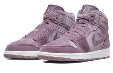 Lavender Jordan 1s High Top Sz 11