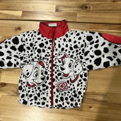 Rare Vintage 101 Dalmatian Windbreaker 
