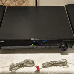 Sony CD DVD Player Receiver Home Theatre with Front Speakers
