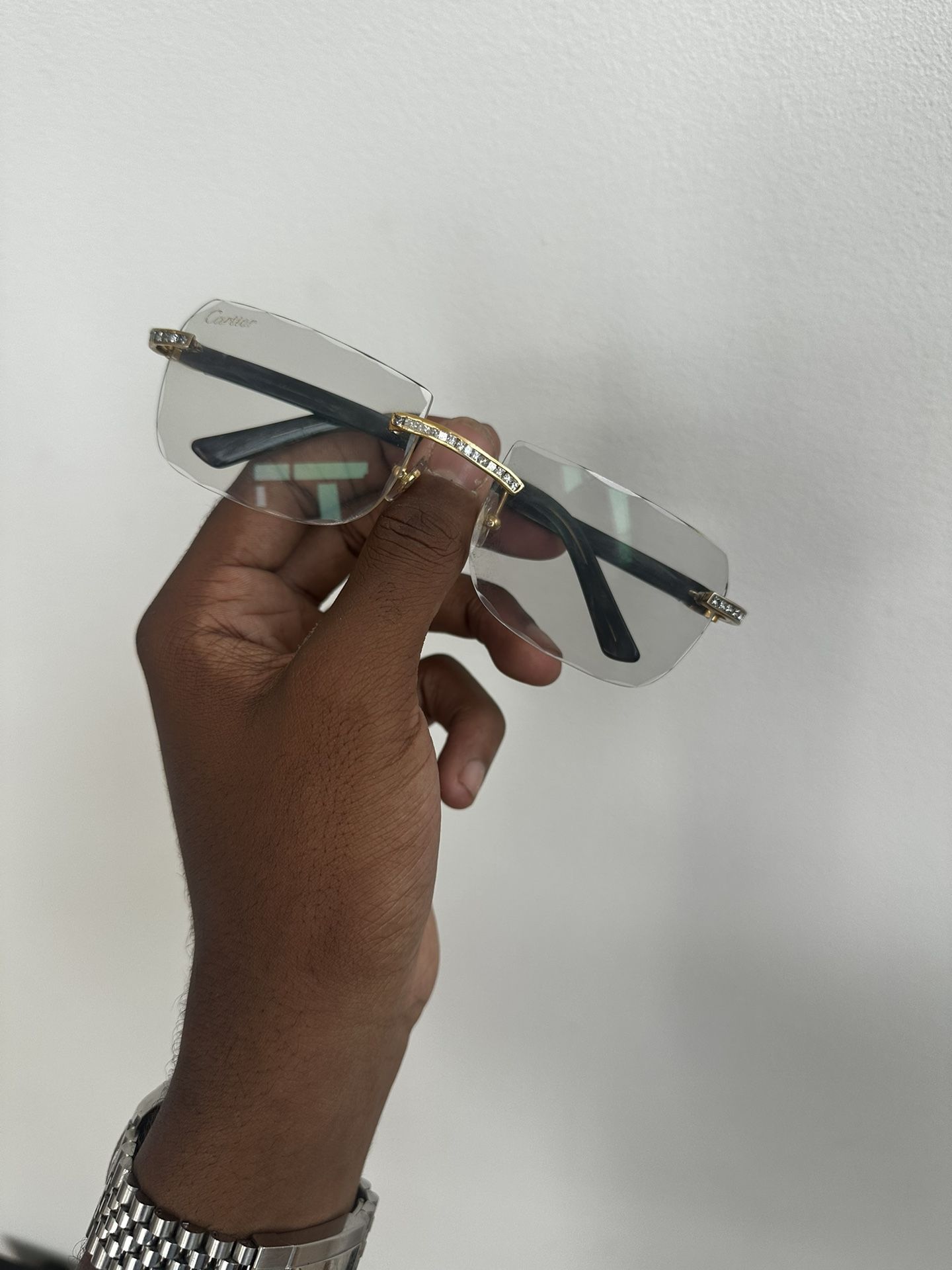 Cartier Glasses With Diamonds