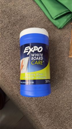 Expo white board care wipes