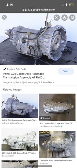 G35 Coupe Transmission G35 Whole Part Out !
