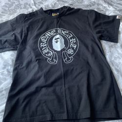 Bape X Chrome hearts T-shirt 