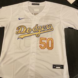 Dodgers Gold collection Jerseys Adult Sizes small Up To 3XL 