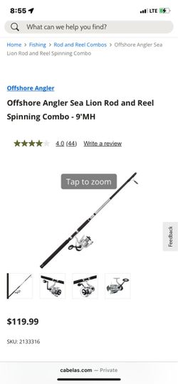 Offshore Angler Sea Lion Spinning Combo 9'MH