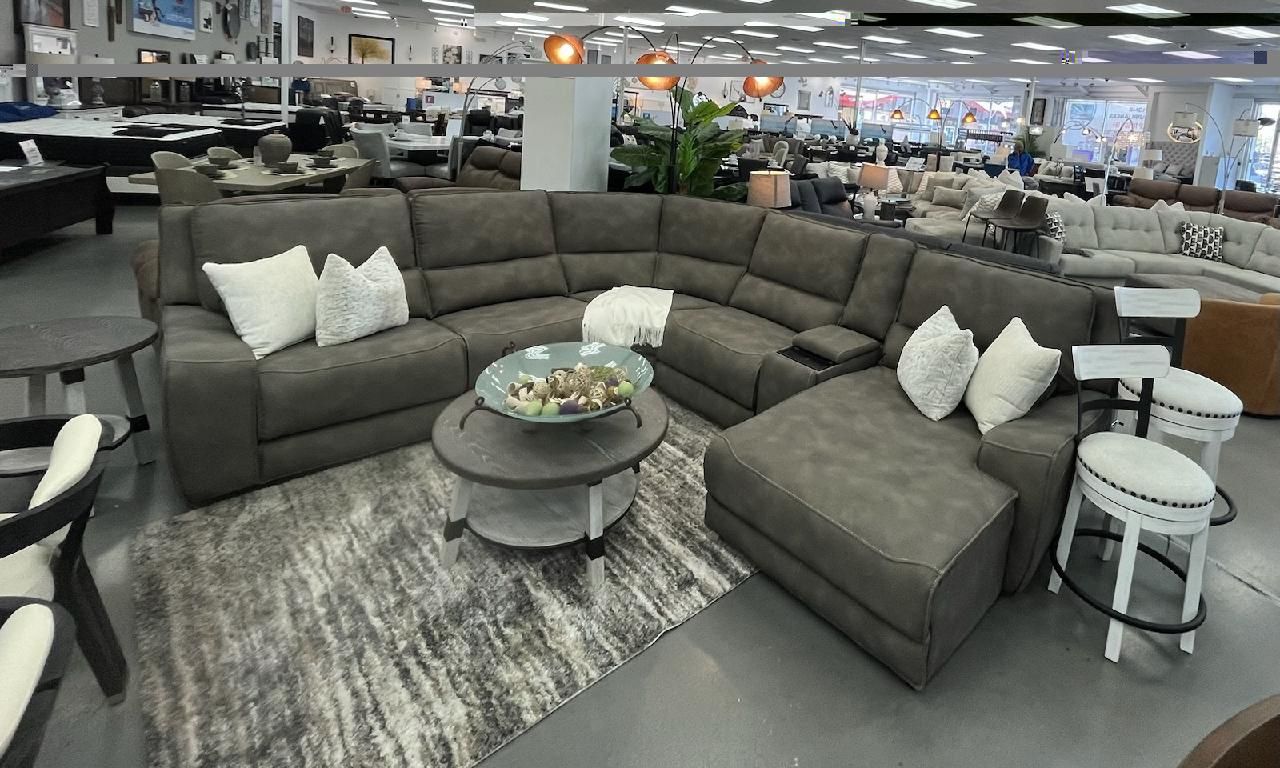 OWER RECLINER MODULAR SOFA SET USB