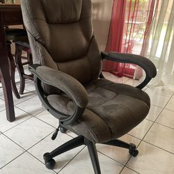 Suede Office Chair 