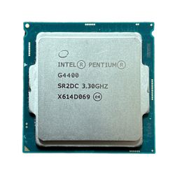 6th Gen Intel Pentium G4400 CPU 3.30GHz 3MB LGA1151 Skylake Desktop SR2DC SR2HK