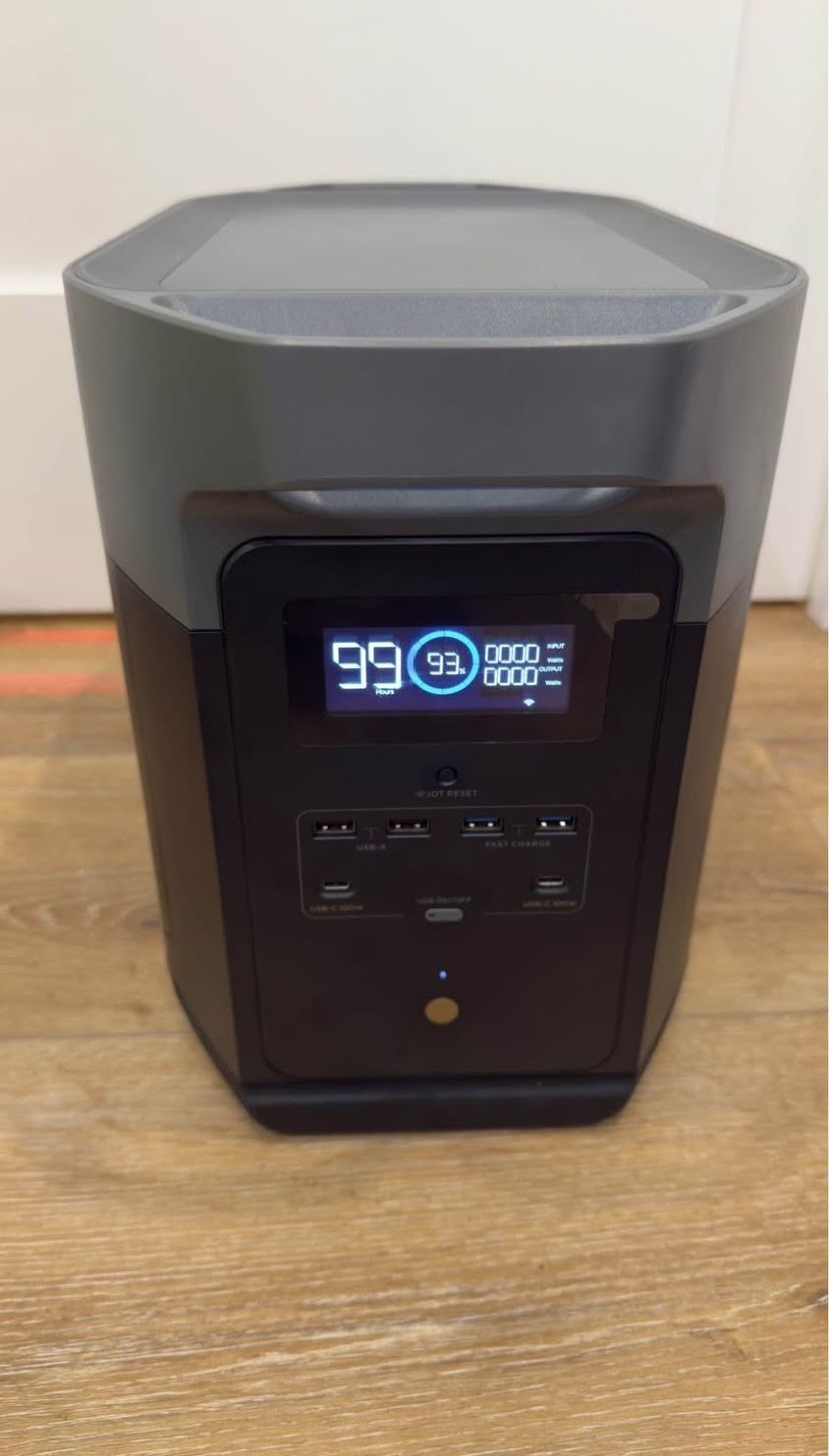 EcoFlow DELTA Max Power Station 1800w output,1260wh