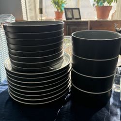 Noritake Porcelain Dish Set-Service For 8