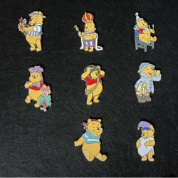 Winnie the Pooh pins