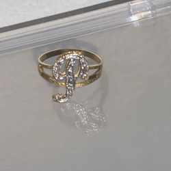 Gold and Silver Ring